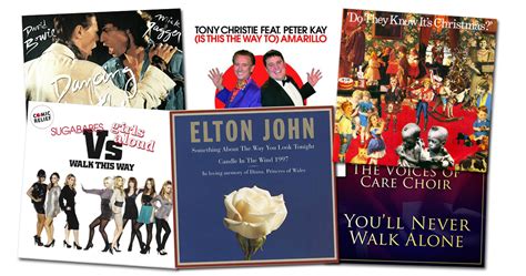 charity songs|Every Number 1 charity single on the Official Chart.